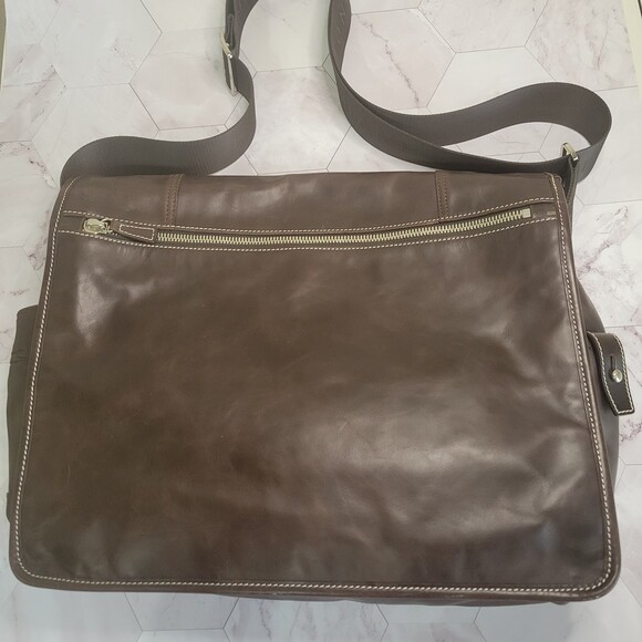 Longchamp Mocha Cavalier Medium Messenger Bag COA - Picture 2 of 15